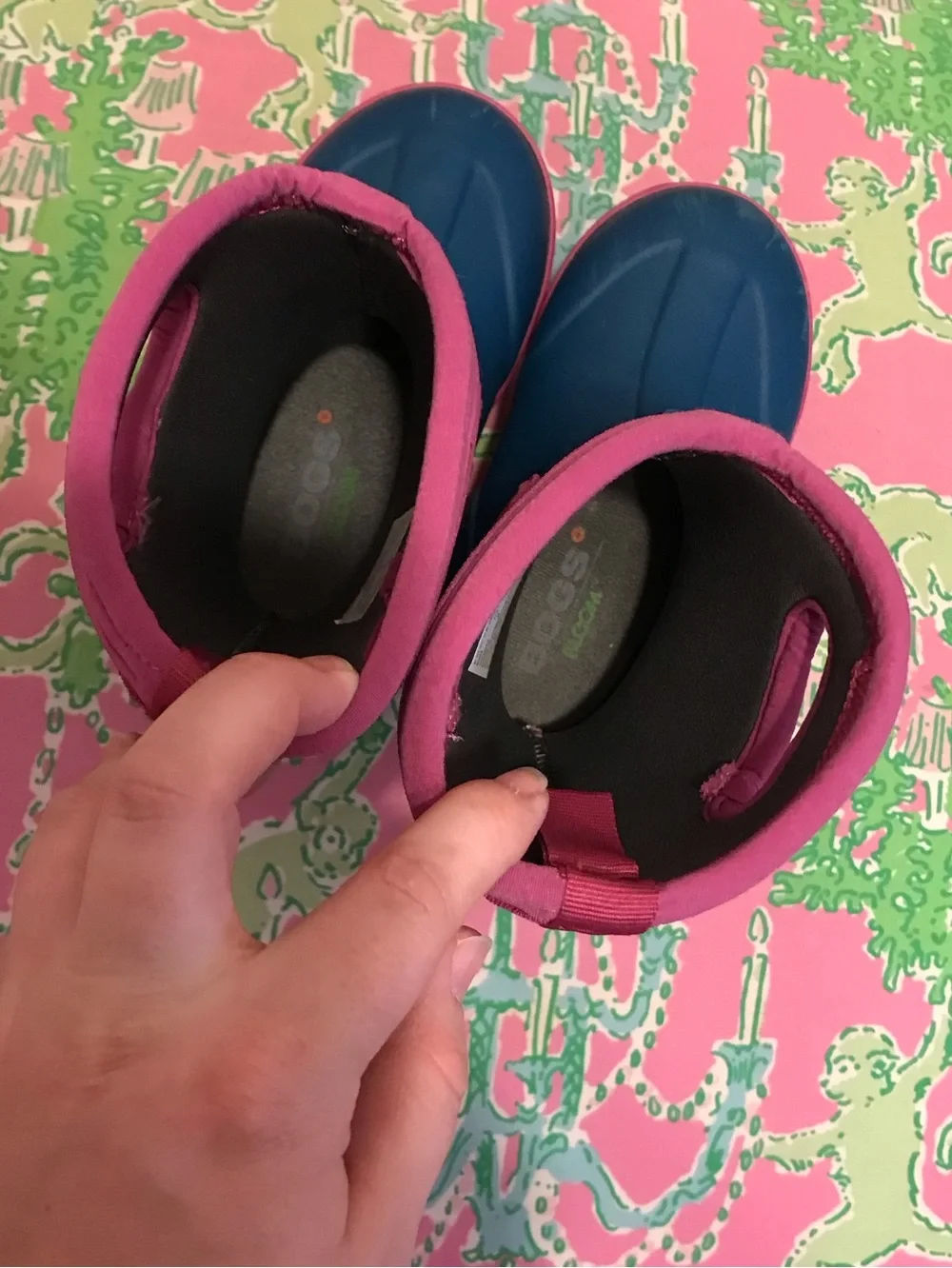 Bogs Kids Pegasus Unicorn Winter Rain Boots size 8
